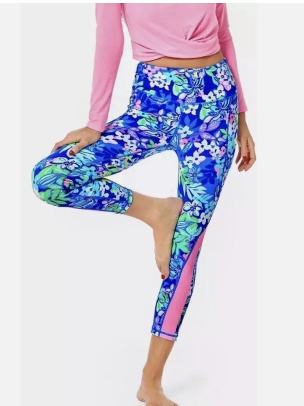 Lilly Pulitzer Weekender Luxletic Leggings in Social Sunset
